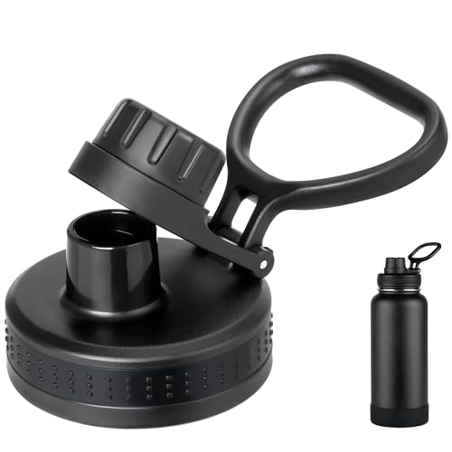 Lid Replacement For Takeya 18 oz 22 oz 24 oz 32 oz 40 oz 64 oz Wide Mouth Water Bottle BPA-Free 100% Leakproof Cap