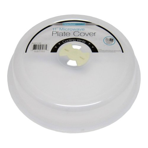 Kitchen Details Microwave Plate Cover with Cooling Vent
