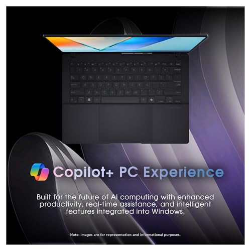 Image of ASUS Vivobook S14 Copilot+ Laptop, Intel Ultra 7-258V, 32 GB LPDDR5X RAM, 1 TB PCIe SSD, 14 inch WUXGA (1920x1200) OLED Display, Intel Arc Graphics, RGB Backlit Keyboard, W11 Pro, Black + Traix Mousepad