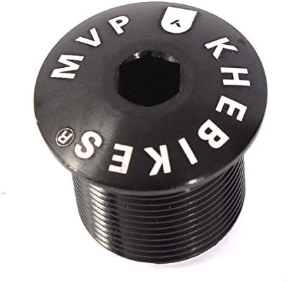 KHE BMX Fork Screw Top Cap Cover 1 1/8 Inch Ahead 28.6 mm Shaft M25 Thread Q1 8