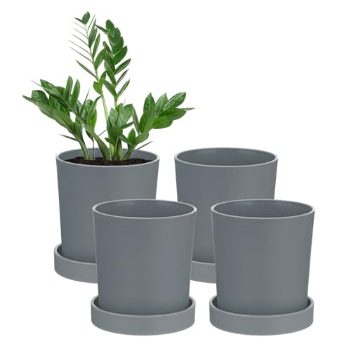 M METERXITY 4-Pack Plant Pots