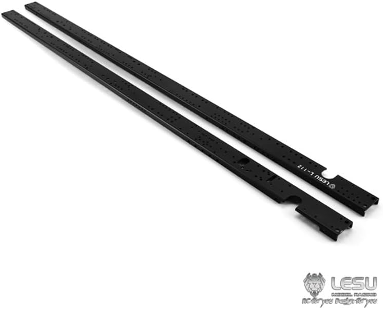 TOUCAN RC HOBBY Metal Side Chassis Rail for 1/14 RC LESU 8X8 Front Cylinder Dumper