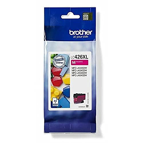 Brother Original LC426XLM Tintenpatrone Magenta MFC-J4340DW, MFC-J4540DW, MFC-J4540DWXL (5000 Seiten nach ISO Standard 24711), XL