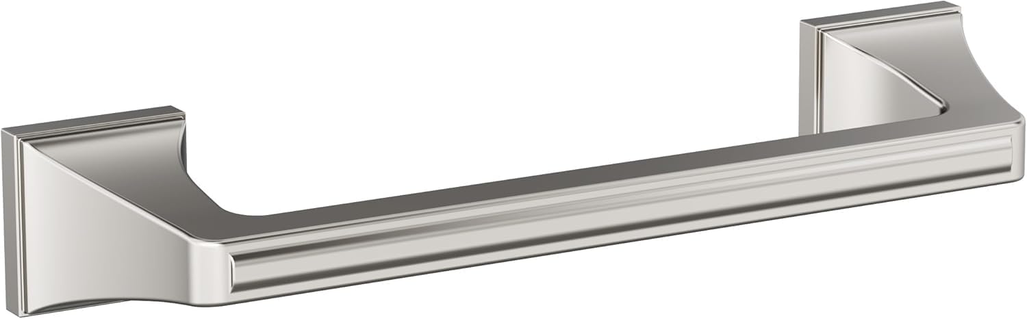 Amerock Mulholland 9" Polished Nickel Towel Bar