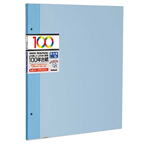 Amazon.co.jp: ナカバヤシ 100年台紙 フリー替台紙 Lサイズ アH-LFR-5