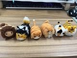 Letcart Animal Nadel Filling Kit für Anfänger, 6PCS Woll Felching Starter Kit mit Schritt-für-Schritt-Anweisungen DIY-Handwerk