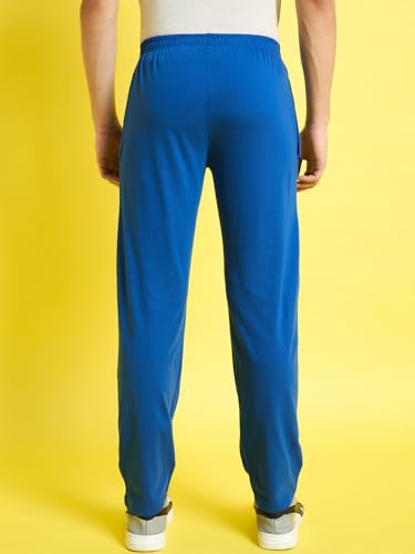 Image of bearbrother Men's Regular Fit Solid Trackpants