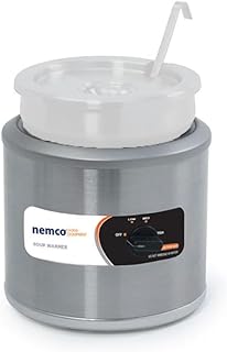 Nemco - 6100A - 7 Qt Round Countertop Food Warmer