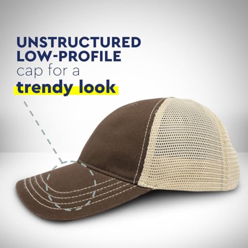 Gorra Richardson Soft Mesh con bordado de perro Brittany Spaniel miniatura 7