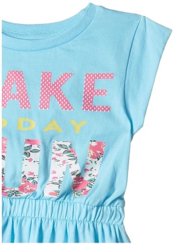 Image of T2F Girl's Cotton A-Line Knee-Length Casual Dress