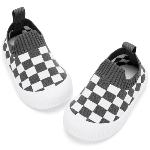 Image of BACSAC Baby Toddler Unisex Infant Shoes Boys Girls Beige Mesh Breathable Non-Slip Soles 6-36 Months