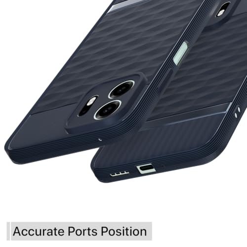Image of Outlouders Back Cover for OnePlus N6 5G | Full Camera Protection | TPU Soft Flexible Shockproof Bumper Case (Blue)