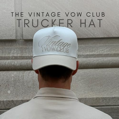 Image of Vintage Faith & Forever Trucker Hat | Men & Women | Christian Cross Jesus Hats | Bachelorette Bride Hat | Cotton | Snapback