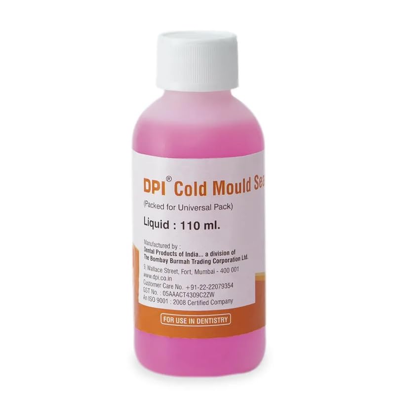 Dental Dpi Heat Cure Cold Mould Seal 110ml 1pc-picture-28