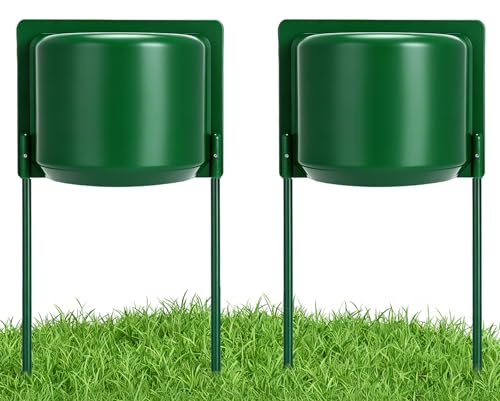 Benwanfee 2 Pack Sprinkler Guard Green Sprinkler Splash...