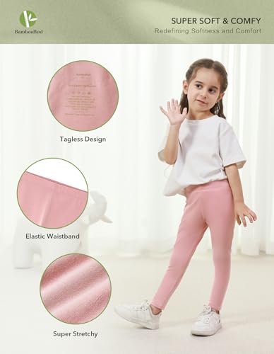 Baby Girls Toddlers Leggings Girl Basic Solid Pants Little Kids Bottoms Everyday Toddler Pull On Outfits2