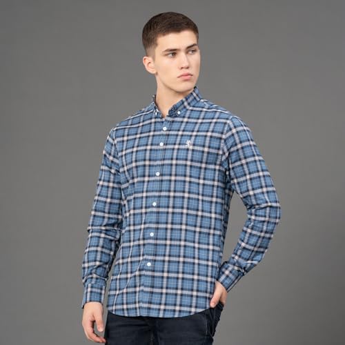 Image of Red Tape Men's Cotton Regular Fit Shirt