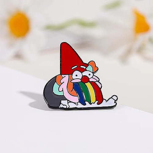 Image of Cute Enamel Pins Cartoon Lapel Pin Brooch Badge for Backpack Jackets Funny Tiger Pins for Gift Anime Enamel Pin for Clothing Hat Decoration
