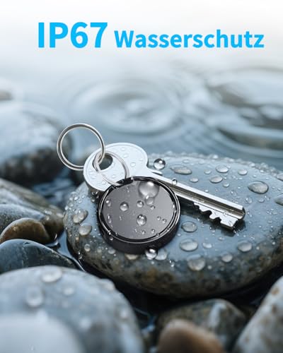 Tracker Android Smart Tag Android Air Android Tag Schlüsselfinder kompatibel mit Google Mein Gerät Finden APP (Android NUR) IP67 Android Tracker Bluetooth KeyFinder für Koffer/Gepäck/Brieftasche