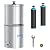Waterdrop ???????????????????????????????? Gravity-fed Water Filter System, Increase PH, Reduces Lead and up to 99% of Chlorine, with 2 Black Carbon Filters and Metal Spigot, King Tank Series, 2.25G