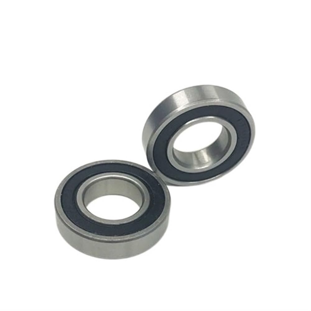 DUKUTS 2pcs 6902-2RS 15X28X7mm Steel Hybrid Ceramic Ball Bearings 6902 2RS 15 * 28 * 7mm Si3N4 Bike Part 6902 RS