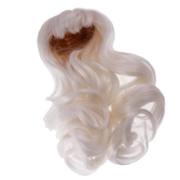 LOOM TREE® 2Xdolls Wig Hair for 1/6 Bjd Sd Dollfie Dolls DIY Making Accessories White | Dolls | by Brand, Company, Character | Dollfie & BJDs | Full Size, SD-image-11