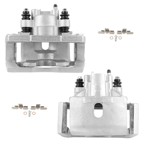 Image of SCITOO 18B4837A 18B4836A Rear Left & Right Disc Brake Calipers w /Bracket Fit For Dodge For Durango 2003,For Dodge For Ram 1500 Van 2003, Single Piston