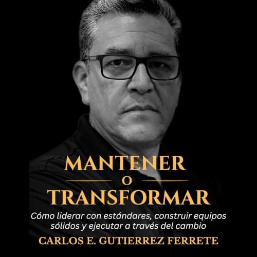 Page de couverture de Mantener o Transformar