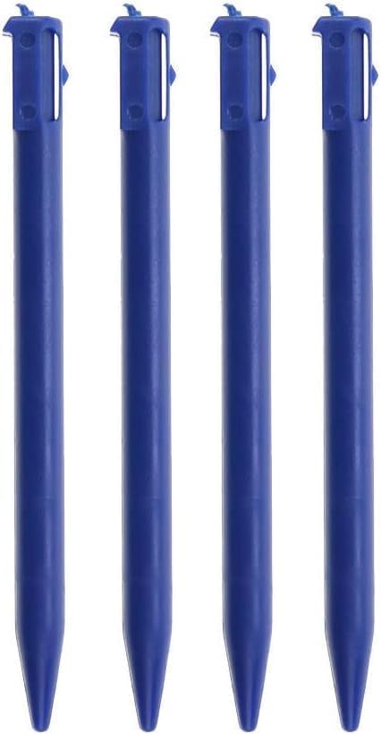 4PCS Plastic Touch Screen Pen Stylus for 3DS Game Console (Blue)