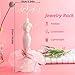 EIMSOAH Fashion Jewelry Display Stand, Jewelry Rack, Model Dress High Heeled Shoes Earring Necklace Ring Jewelry Holder Stand Display, for Girls (little model)