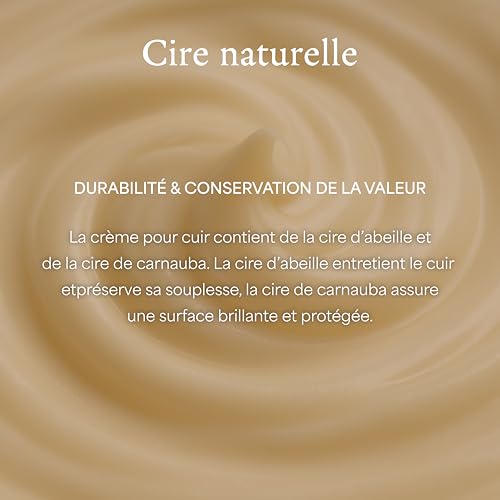 Langer & Messmer crème de cirage pour cuir lisse cirage de haute qualité pour l'entretien des chaussures convient à toutes les chaussures en cuir lisse 50 ml – vue 5