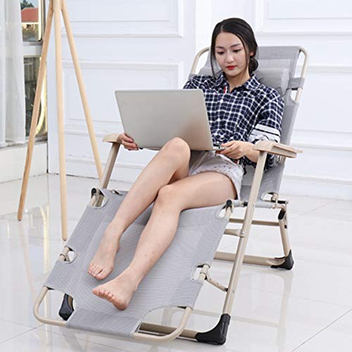 Chaise Pliante pour Pause Déjeuner Manque de Place Résistante 178cm - 5