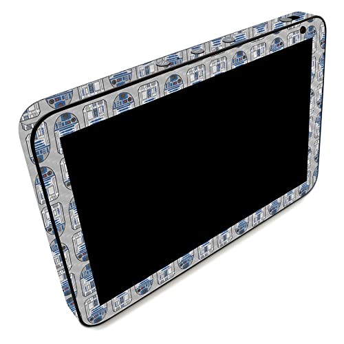 Image of MightySkins Carbon Fiber Skin Compatible with Amazon Echo Show 8 (Gen 2) - Galaxy Bots | Protective, Durable Textured Carbon Fiber Finish | Easy to Apply | Made in The USA