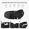 Momcozy Baby Carrier with Hip Seat, 2-in-1 Forward-Facing Carry for Active Babies, Detachable Hands-Free Infant Carrier up to 44lbs, All Seasons Toddler Carrier Fits Waist Sizes up to 45 Inches, Black #4