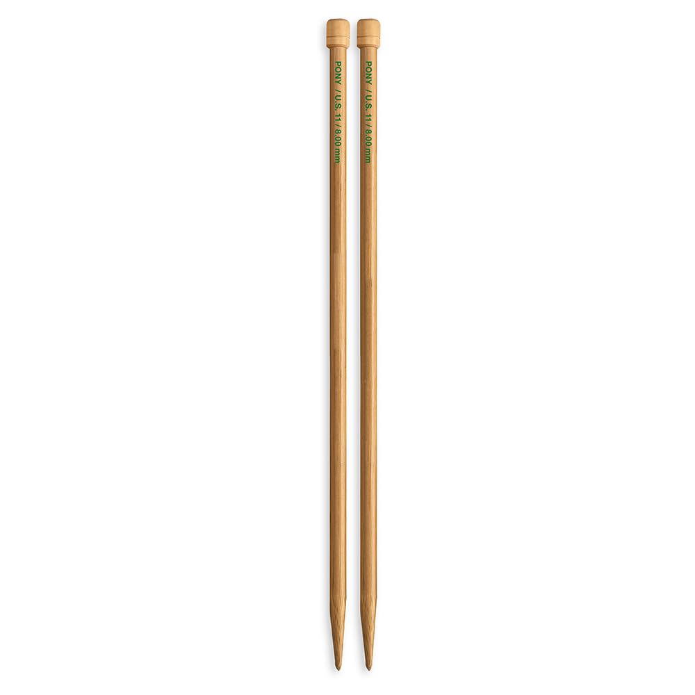 Pony Bamboo Knitting Needles - 8.00mm (P66817)