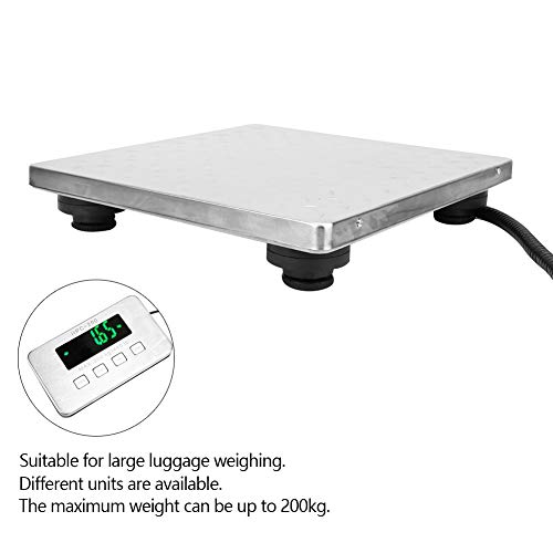 Báscula digital postal pesada 440lb para equipaje miniatura 4