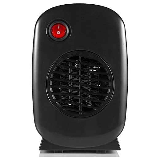 Portable Electric Space Heater, 1500W/750W Ceramic Heater with Thermostat and Multi Protection System, Heat Up 200 Square Feet in Minutes, Quiet for Office Room Floor Desk Indoor Use, ETL Listed