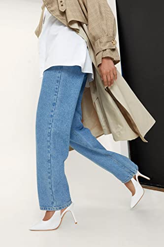 Image of Womens Slingback High Heels Pointed Toe Slip On Dress Shoes | Closed Toe,Stiletto Heels,Women's Pumps,Dressy Casual,Party,Wedding,Prom,Work Shoes,Going Out