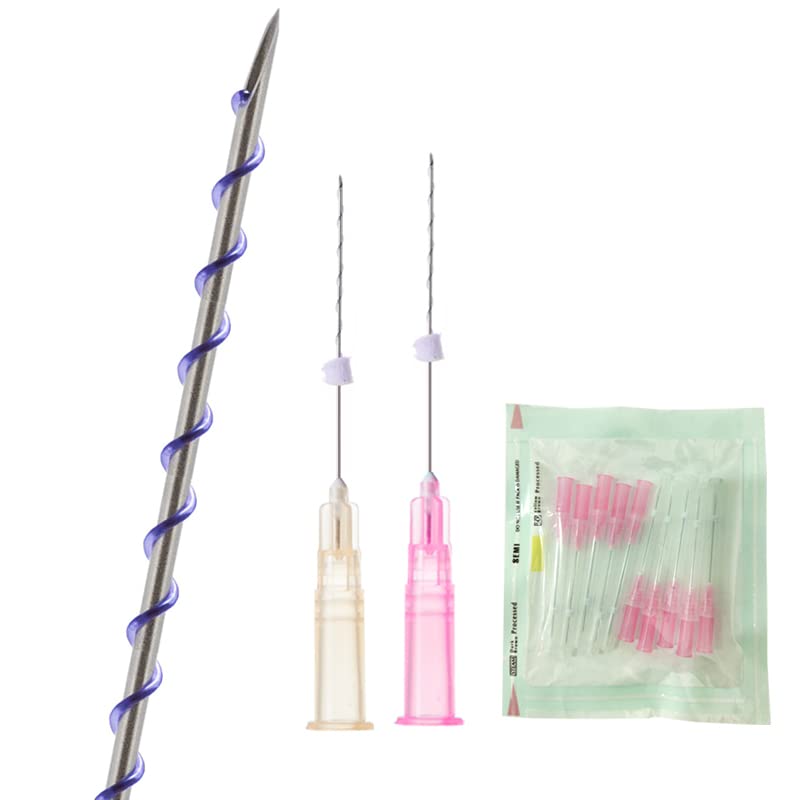 NW Pdo Threads (mono 30G 25mm) For Face Lift/Smooth Mono Screw Whole Body Eye Lift 30G 25mm (20 pieces) (mono 30G 25mm)