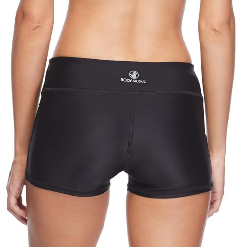 Body Glove Women's Standard Rider Elastic Waist Hybrid Swim Short3
