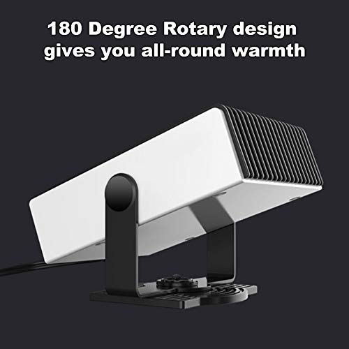 pedkit Aquecedor portátil para carro, 12V / 150W Auto Aquecedor Ventilador Aquecimento rápido Descon