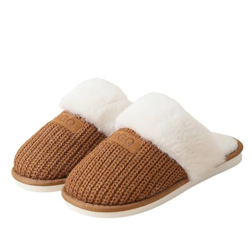 Image of DRUNKEN Slippers For Women Winter Sandals Casual Flats Home Footwear Man Girls Sliders Flip Flops Chappals Ladies Clogs Sleeper Slides Stylish Ortho Soft