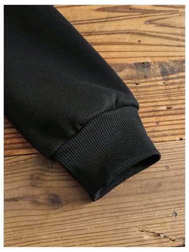 GORGLITTER Men's Graphic Hoodie Streetwear Hip Hop Long Sleeve Y2k Cool Casual Hooded Sweatshirt Pullover Tops 5