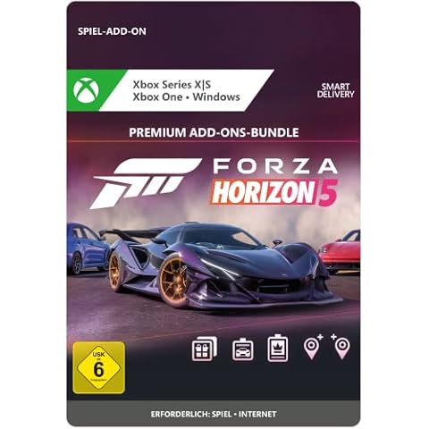 Forza Horizon 5: Premium Add-Ons Bundle | Xbox & Windows 10/11 - Download Code Cover