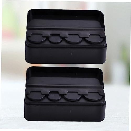 Caja organizadora para monedas para auto 2 piezas miniatura 2
