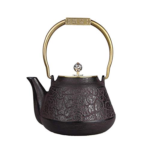 Con burbujas desmontables, tetera, tetera caliente, máquina de té perfecta, tetera retro, 1200 ml, juego de té para…