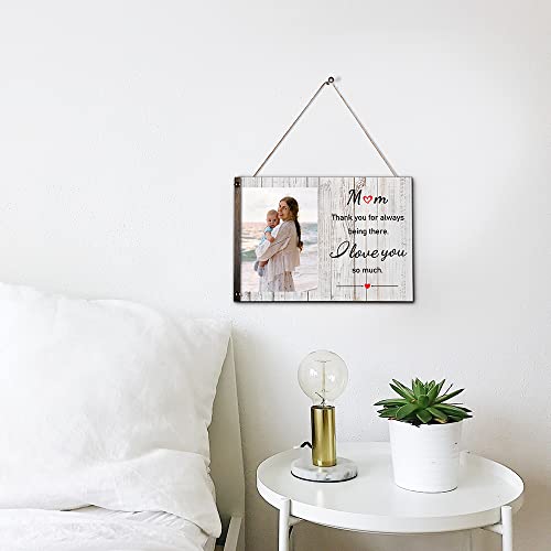 Woodme Personalized 4X6 Picture Frames To Best Mom Ever For Mother’s Day Gifts From Daughter, Son, Husband Gifts Photo Frames For Birthday Christmas Thanksgiving Day Gifts (4X6'') #TOP2