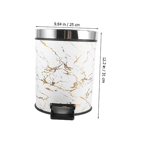 Bote de basura con pedal Hemobllo para cocina miniatura 7