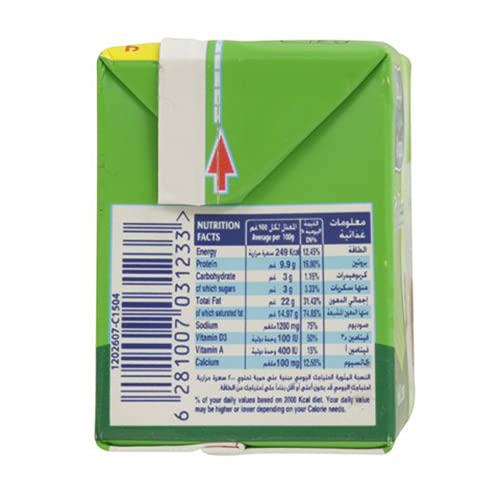 Image of Almarai Feta Cream Cheese Full Cream, 2 x 200 g