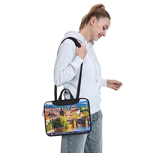 Sacoche pour ordinateur portable porte-documents paysage d'été